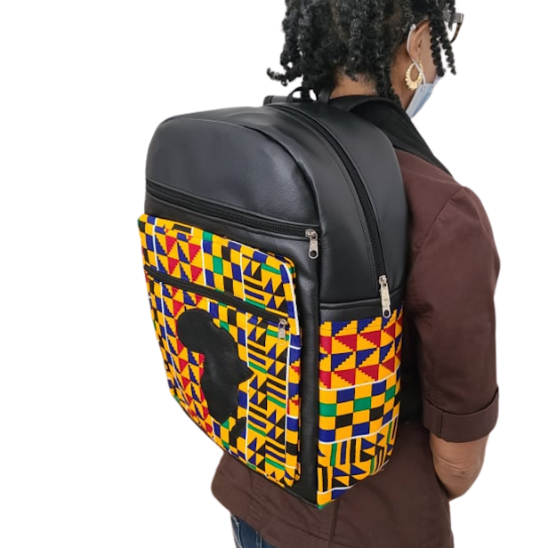 (SIGNATURE) Dressed to Kill Backpack With Map of Africa