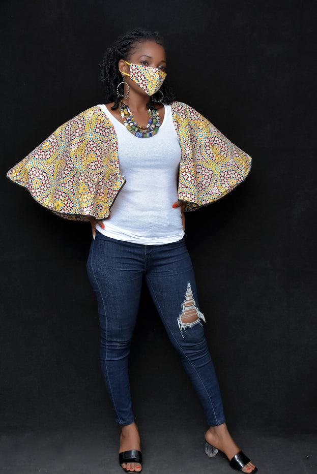 Dressed to Kill T Shirt (Women) with Fashion Mask